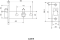 АЛЛЮР АРТ L45-8 MBN графит торц.планка 25мм б/ручек Защёлка (100)