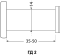АЛЛЮР ГД-2 БШт 35-50мм d=14мм золото Глазок дверной (600,12) Китай