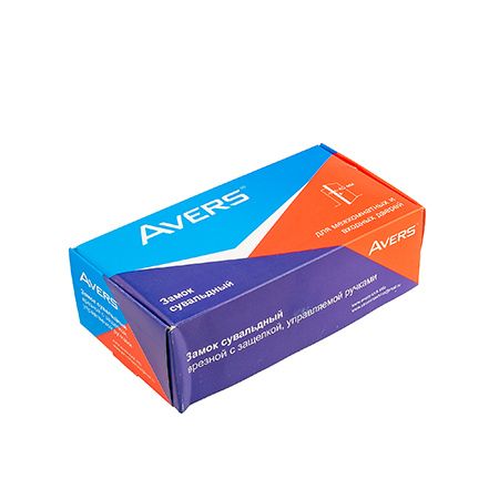 Замок врезной сувальдный Avers ЗВ9-4-1-4 (бронза) Китай