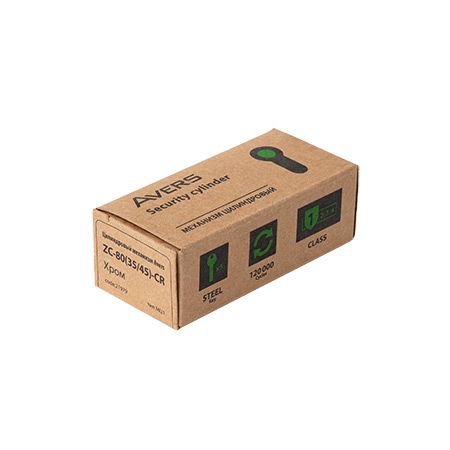 Цилиндровый механизм Avers ZC-80(35/45)-CR