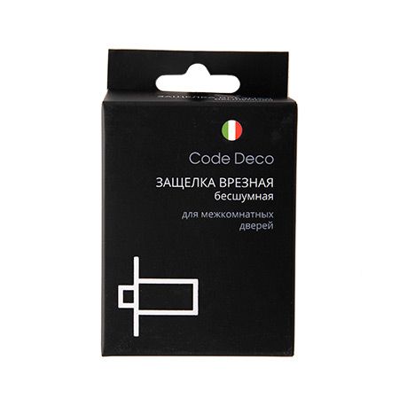 Защелка врезная Code Deco 5400-P-G