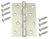 петля накладная ПН5-100 никель матовый  (24)