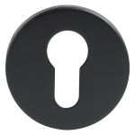 Накладка для ц/м СТАНДАРТ 0200 BLACK ЧЕРНАЯ  INOX нержавеющая сталь (100,5)