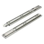StahlBuro направляющие шариковые с доводчиком (2 шт.) 35-350 /14"/ хром (20)