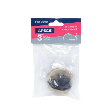 Упор дверной Apecs DS-0002-АВ Китай