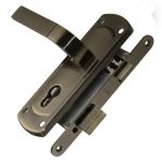Замок цилиндровый в комплекте с ручкой LOCKSET25.ORION.5558-1 (KIT P25 5558 ORION) AB бронза