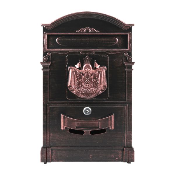 Ящик почтовый № 4010В старая медь (5) Китай