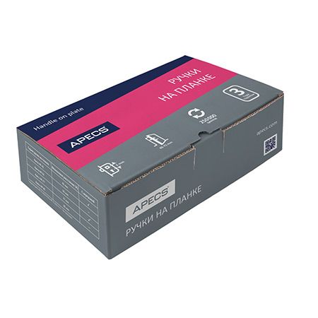Ручки на планке Apecs НР-85.0101-АС (12) Китай