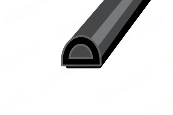 WINDOOR-54 (черный) 50м 12*10мм уплотнитель (уп.1/6шт)