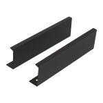 StahlBuro A306-96 2шт., BL матовый черный. Ручка-профиль мебельная (10, 100)