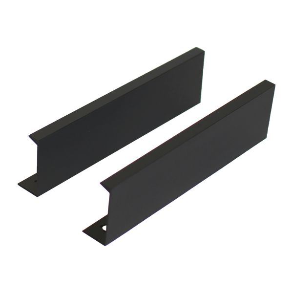 StahlBuro A306-96 2шт., BL матовый черный. Ручка-профиль мебельная (10, 100)
