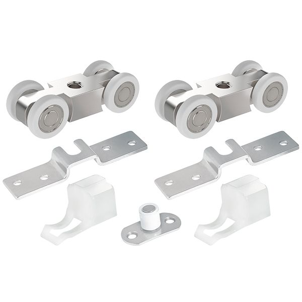 Комплект роликов для раздвижных дверей SLD.SoftLine.SET.rollers/55-4 (Soft LINE 55/4)