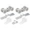 Комплект роликов для раздвижных дверей SLD.SoftLine.SET.rollers/55-4 (Soft LINE 55/4)