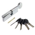 АЛЛЮР HD FG 110-5К CP[45Gх10х55](60x50G) хром перф.кл Цилиндровый механизм (60,50,10)