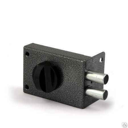 Замок накладной Омега ЗН1 2Р (серебро)