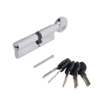АЛЛЮР HD FG 100-5К CP[40Gх10х50] хром перф.кл Цилиндровый механизм (50,10) Китай