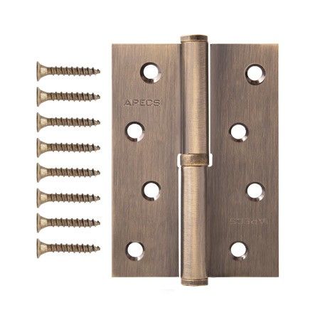 Петля врезная Apecs 100*70-В-Steel-AB-L Китай 1 шт