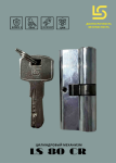Цилиндровый механизм LS 90 (35/55) CR Blister