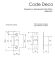 Защёлка врезная с фиксацией Code Deco 5600-WC-BLM