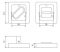 Фиксатор Code Deco WC-2207-CRM/CR