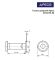 Глазок дверной Apecs 6016/50-90-G(25,250) Китай
