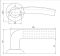 Ручки дверные LS 26-SN/CP (Spindle 140)