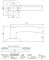Ручки дверные Avers H-14093-A-CR (Spindle 140) (B2B)