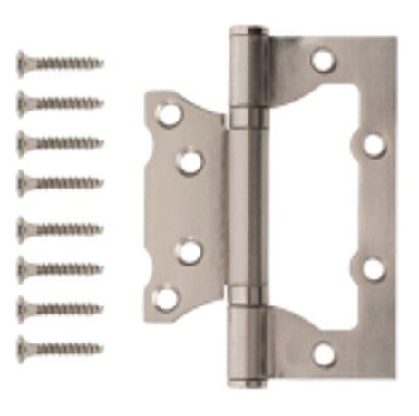Петля накладная LS 100*75*2,5-SN(мат. никель) Комплект 2 шт